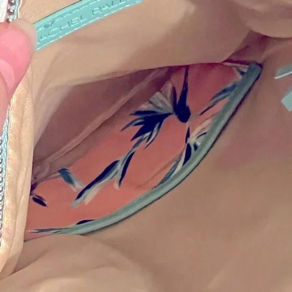 Rachel Pally 🍒 Reversible Limited Edition Tropical Print Fold Over Clutch